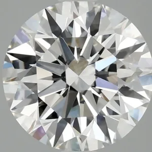 3.1 Carat Round F VVS2 Lab Diamond