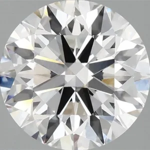 3.1 Carat Round F VVS2 Lab Diamond