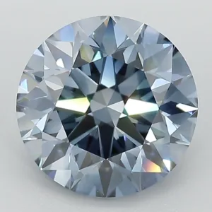 3.11 Carat Round Fancy Intense Blue VS1 Lab Diamond