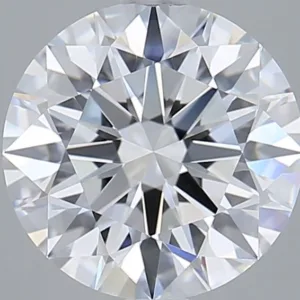 3.16 Carat Round D VVS2 Lab Diamond