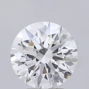 3.19 Carat Round E VVS2 Lab Diamond