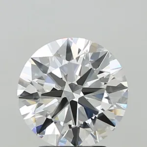 3.21 Carat Round F VVS2 Lab Diamond