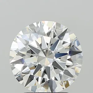 3.21 Carat Round F VVS2 Lab Diamond