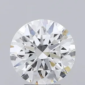 3.22 Carat Round E VVS2 Lab Diamond