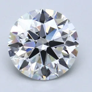 3.34 Carat Round D VVS1 Natural Diamond