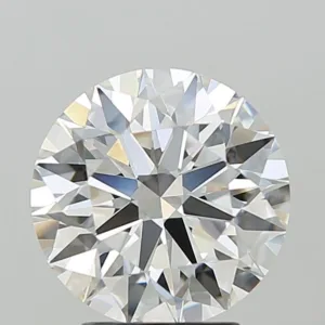 3.38 Carat Round E VVS2 Lab Diamond