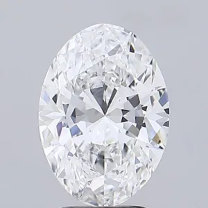 3.53 Carat Round E VVS2 Lab Diamond