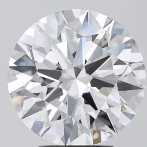 3.53 Carat Round E VVS2 Lab Diamond
