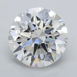 3.53 Carat Round F VVS2 Lab Diamond