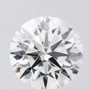 3.54 Carat Round F VVS2 Lab Diamond
