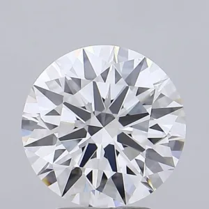 3.58 Carat Round E VVS2 Lab Diamond