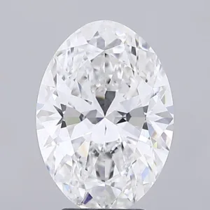 3.58 Carat Round E VVS2 Lab Diamond