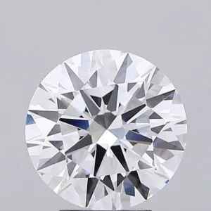 3.72 Carat Round E VVS2 Lab Diamond
