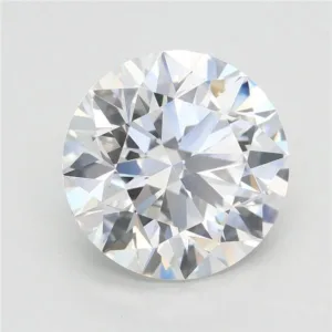 3.72 Carat Round E VVS2 Lab Diamond