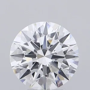 3.72 Carat Round E VVS2 Lab Diamond