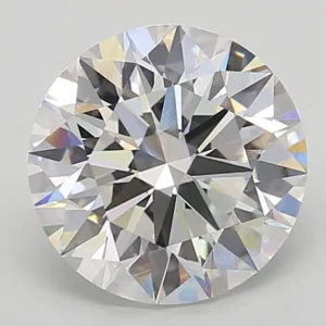 3.87 Carat Round E VVS2 Lab Diamond