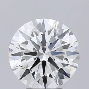 3.91 Carat Round E VVS2 Lab Diamond