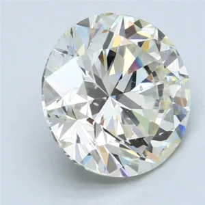 3.96 Carat Round H SI1 Natural Diamond