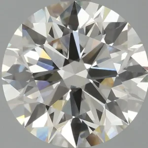 3.96 Carat Round H VVS2 Lab Diamond