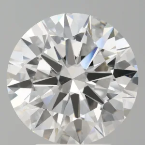3.99 Carat Round E VVS2 Lab Diamond