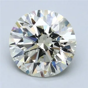 4 Carat Round H VS2 Natural Diamond