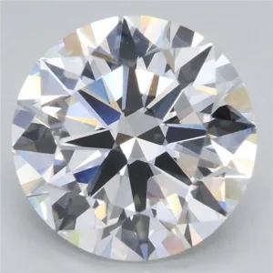 4.01 Carat Round F VVS2 Lab Diamond