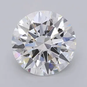 4.02 Carat Round F VVS2 Lab Diamond