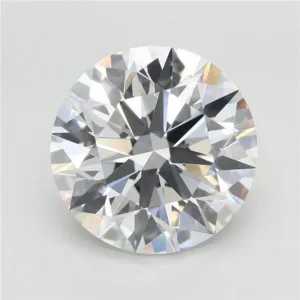 4.03 Carat Round F VVS2 Lab Diamond