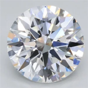 4.03 Carat Round F VVS2 Lab Diamond