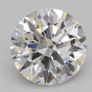 4.03 Carat Round F VVS2 Lab Diamond