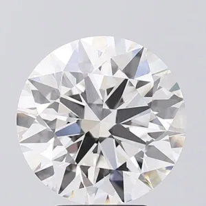 4.03 Carat Round F VVS2 Lab Diamond