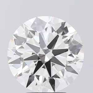 4.03 Carat Round F VVS2 Lab Diamond