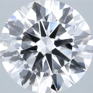 4.04 Carat Round D VVS2 Lab Diamond