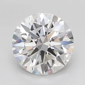 4.04 Carat Round D VVS2 Lab Diamond