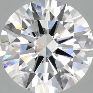 4.04 Carat Round E VVS2 Lab Diamond