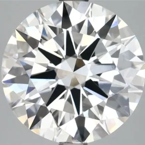 4.04 Carat Round E VVS2 Lab Diamond