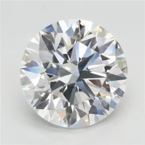 4.04 Carat Round E VVS2 Lab Diamond