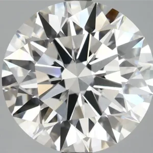 4.04 Carat Round E VVS2 Lab Diamond