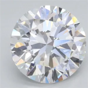 4.04 Carat Round F VVS2 Lab Diamond