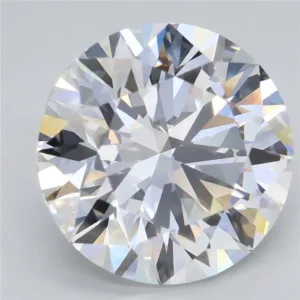 4.05 Carat Round F VVS2 Lab Diamond