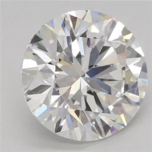 4.05 Carat Round F VVS2 Lab Diamond