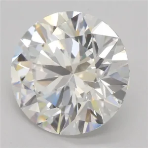 4.05 Carat Round F VVS2 Lab Diamond
