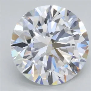 4.06 Carat Round F VVS2 Lab Diamond