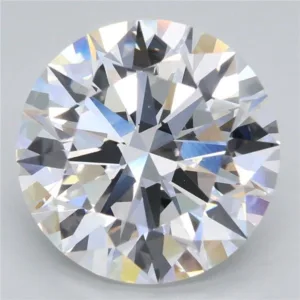 4.06 Carat Round F VVS2 Lab Diamond