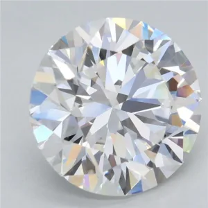 4.06 Carat Round F VVS2 Lab Diamond