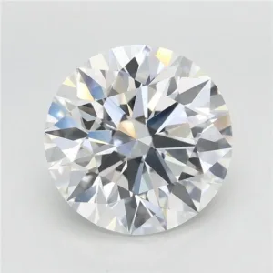 4.07 Carat Round F VVS2 Lab Diamond