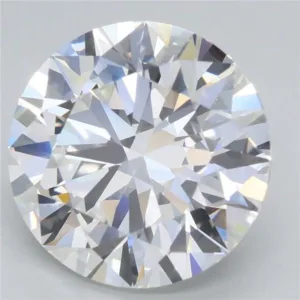 4.07 Carat Round F VVS2 Lab Diamond