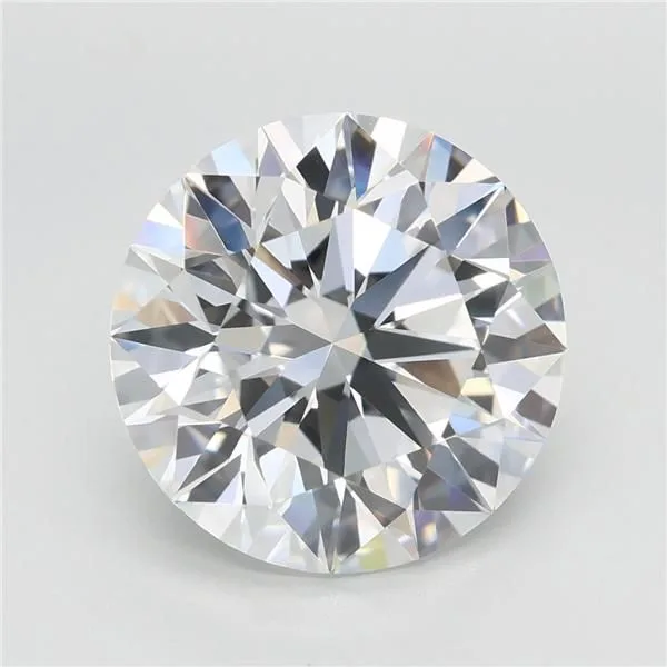 4.08 Carat Round E VVS2 Lab Diamond 1 4.08 Carat Round E VVS2 Lab Diamond