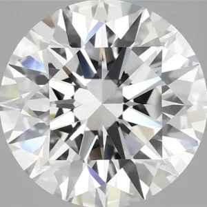 4.08 Carat Round E VVS2 Lab Diamond