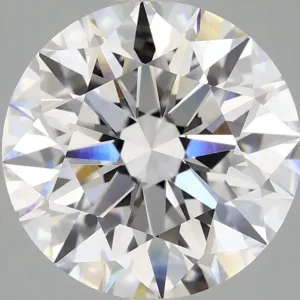 4.08 Carat Round E VVS2 Lab Diamond